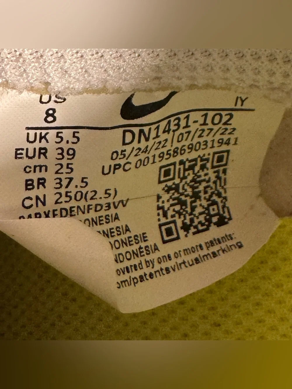 Nike Women’s Dunk Low Next Nature White Mint Sneakers DN1431-102 Size 8
